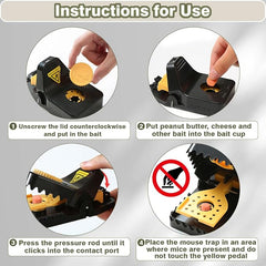 Reusable Rat Trap for Indoor Use