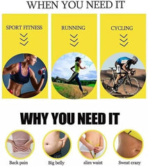 Unisex Waist Shaper Belt for Men and Women