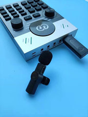 Wireless Lavalier Microphone for Smartphones and Cameras