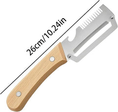 Multi-Functional Vegetable Pler and eeShredder with Bottle Opener