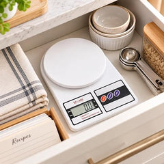 Digital Kitchen Food Weighing Scale with LCD Display