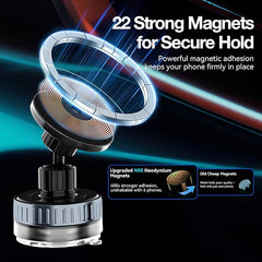 Vacuum Magnetic Phone Holder with 720° Adjustable Rotation