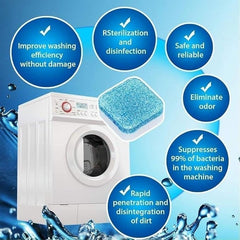 12-Pack Washing Machine Cleaner Tablets