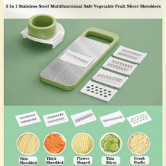 5-in-1 Vegetable Mandoline Slicer
