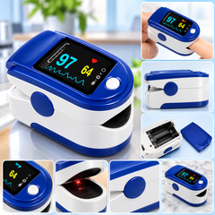 Fingertip Pulse Oximeter with Digital Display for Blood Oxygen