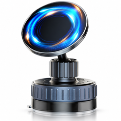Vacuum Magnetic Phone Holder with 720° Adjustable Rotation