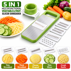 5-in-1 Vegetable Mandoline Slicer