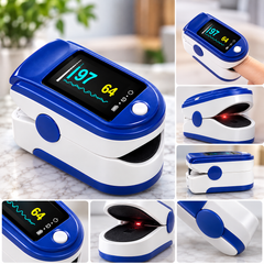 Fingertip Pulse Oximeter with Digital Display for Blood Oxygen
