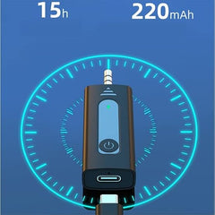 Wireless Lavalier Microphone for Smartphones and Cameras