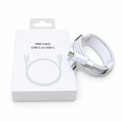 30W USB-C to USB-C Charging Cable for Smartphones