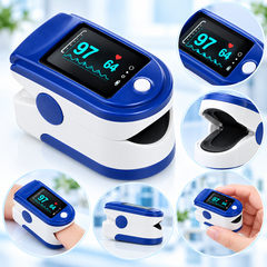 Fingertip Pulse Oximeter with Digital Display for Blood Oxygen