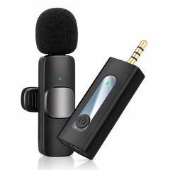 Wireless Lavalier Microphone for Smartphones and Cameras