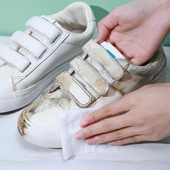 Quick Shoe Cleaning Wet Wipes for Travel and Daily Care